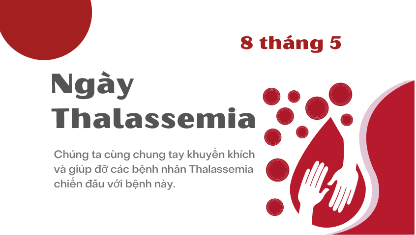 Ngày Thalassemia thế giới năm 2023: Chung tay đẩy lùi bệnh tan máu bẩm sinh vì sức khỏe cộng đồng, vì tương lai nòi giống