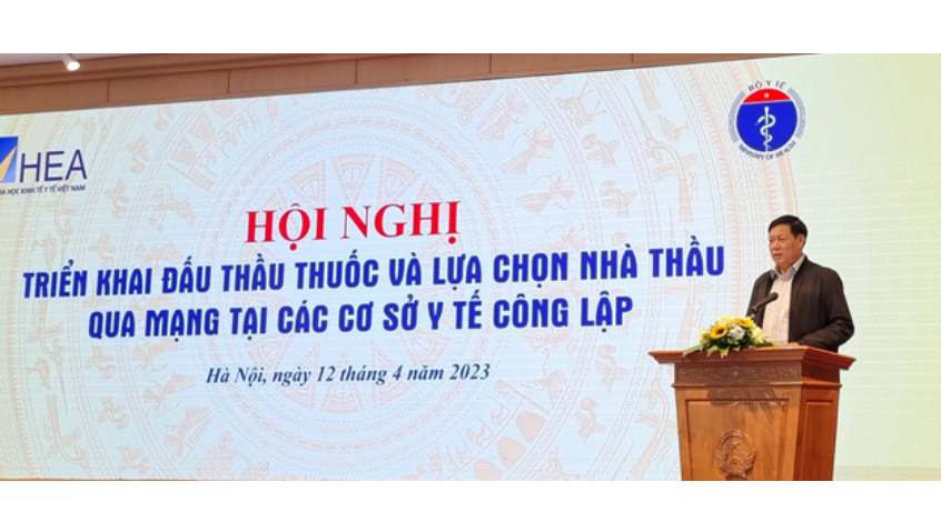 Hội nghị triển khai đấu thầu thuốc và lựa chọn nhà thầu qua mạng tại các cơ sở y tế công lập